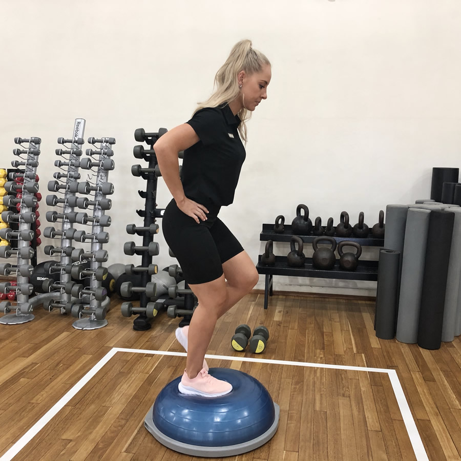 Shockwave therapy session at Brookwood Physio Shockwave therapy session at Brookwood Physio